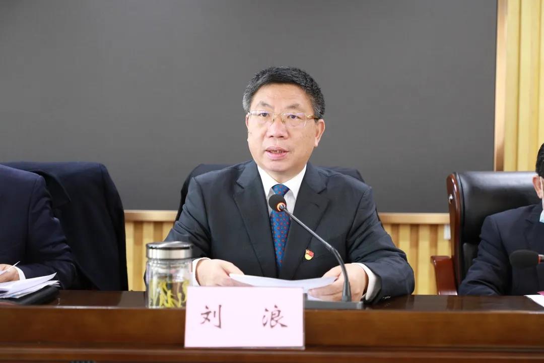 刘浪就《建议(审议稿)》向全会作起草说明