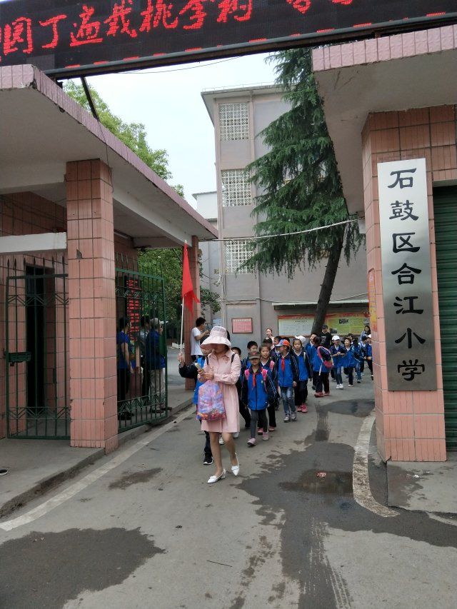 石鼓区合江小学研学活动结硕果